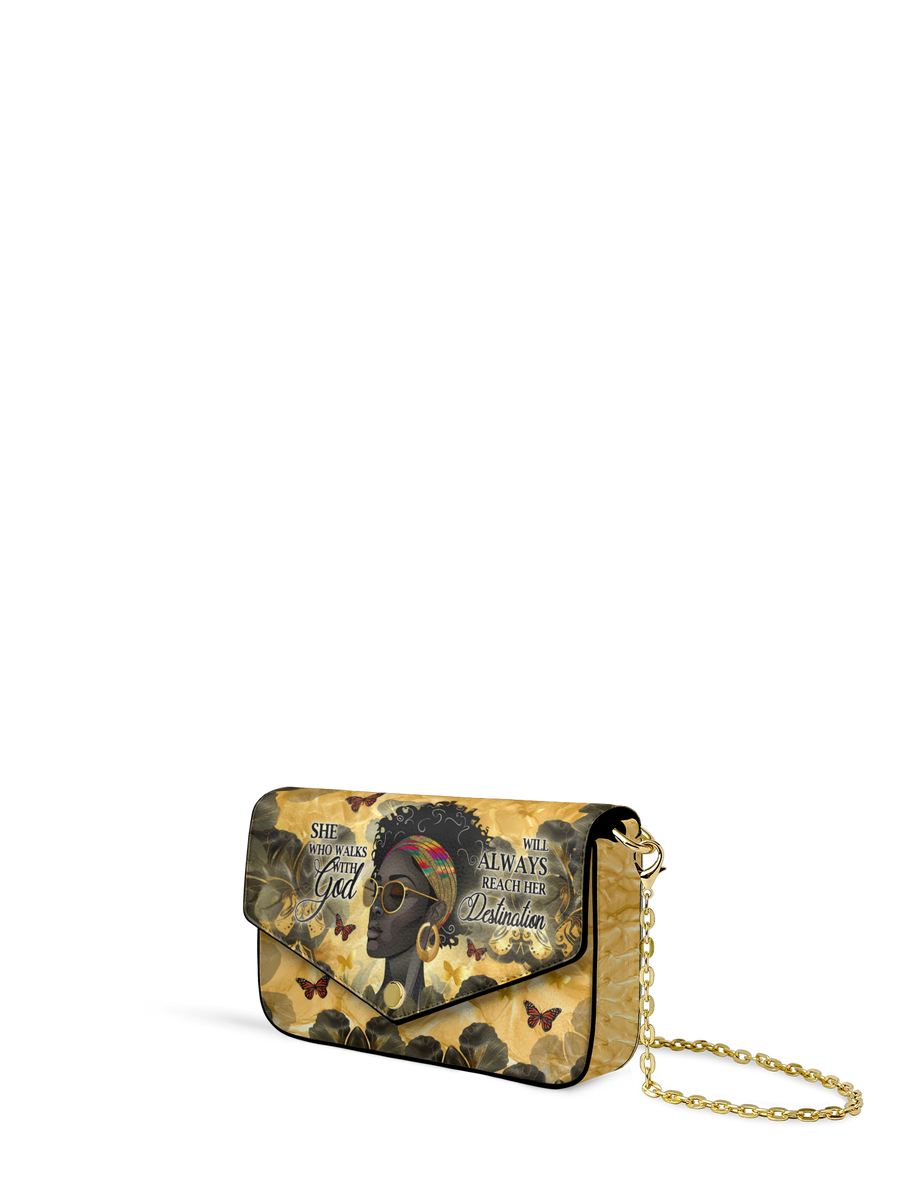 "Njia" Envelope Chain Crossbody Bag - DD DEAL