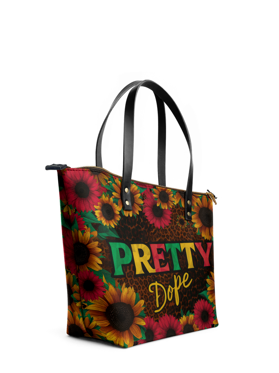"Solya" Leather Tote Bag - DD DEAL
