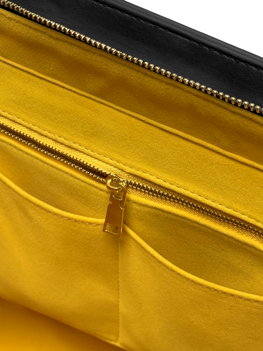 "Sanaa" Paprika Small Leather Handbag