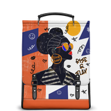 "Sanaa" Salt Pop Leather Backpack - BRAVE ONES DEAL