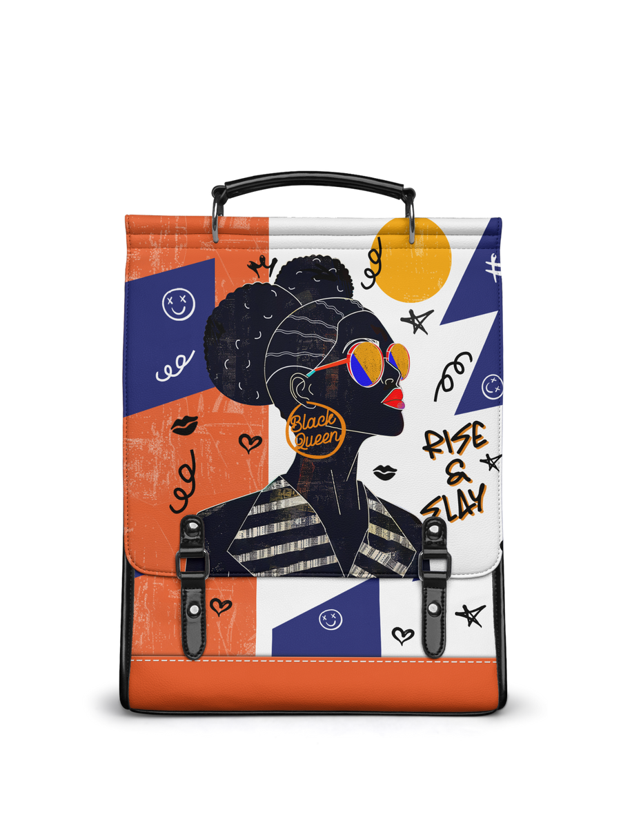 "Sanaa" Salt Pop Leather Backpack Matching Set - DD DEAL