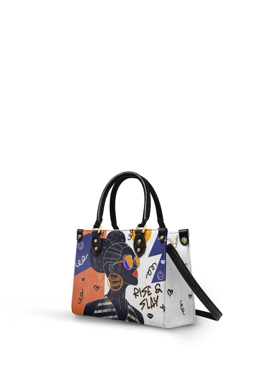 "Sanaa" Salt Pop Small Leather Handbag