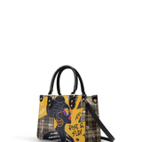 "Sanaa" Cornbread Small Leather Handbag