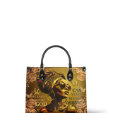 "Godfidence" Leather Handbag BTS DEAL