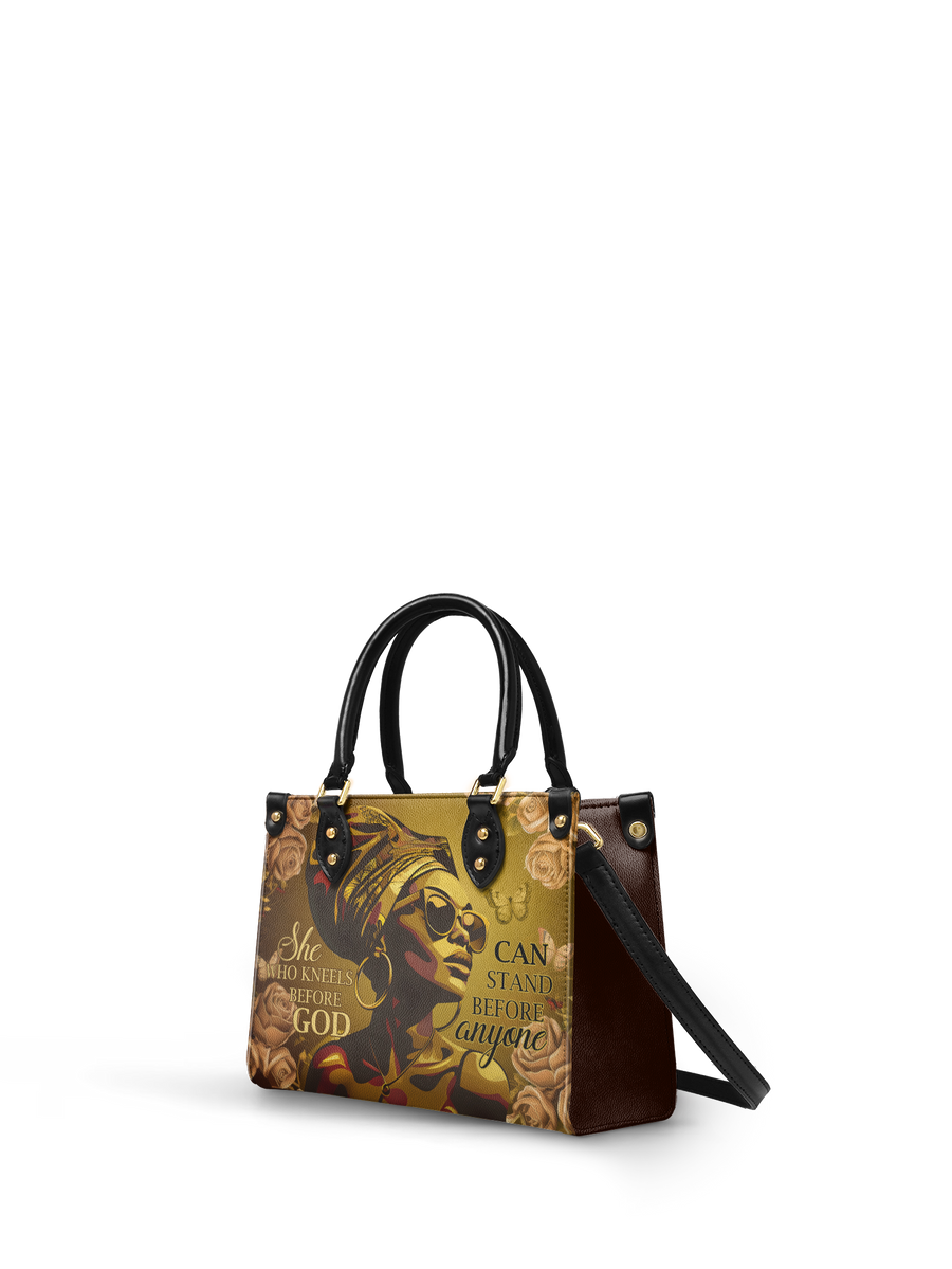 "Godfidence" Small Leather Handbag Matching Set - DD DEAL