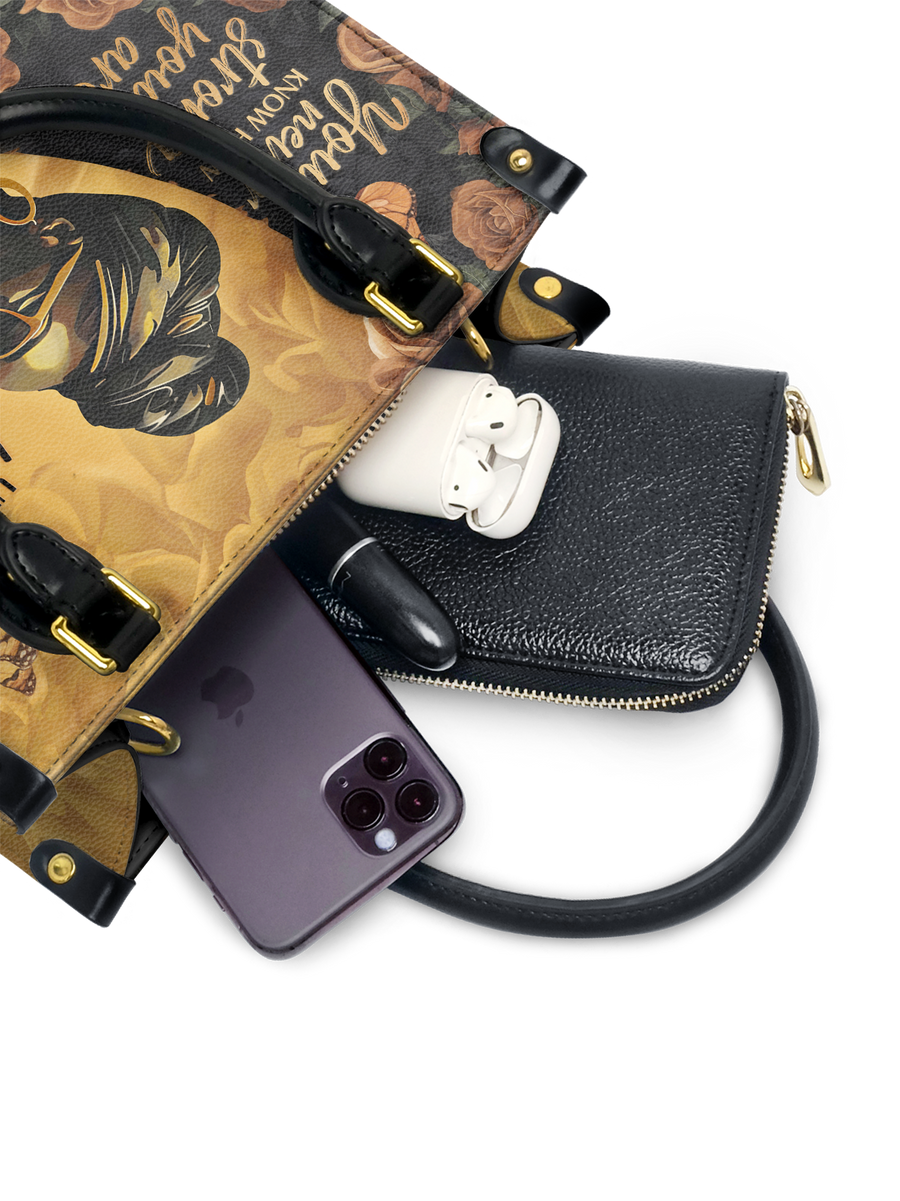 "Siyanda" Small Leather Handbag - DD DEAL