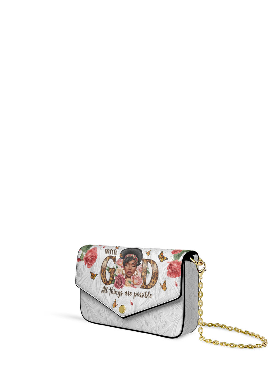 "Zanira" Envelope Chain Crossbody Bag - DD DEAL