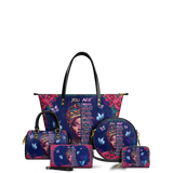 "Imani" Blue Orchid Circle Crossbody Bag - BRAVE ONES DEAL
