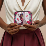 "Imani" Dove White Mini Wallet - BRAVE ONES DEAL