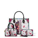 "Imani" Dove White Mini Satchel - BRAVE ONES DEAL