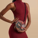 "Locella" Circle Crossbody Bag