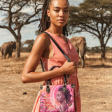 "Loclani" Small Leather Handbag