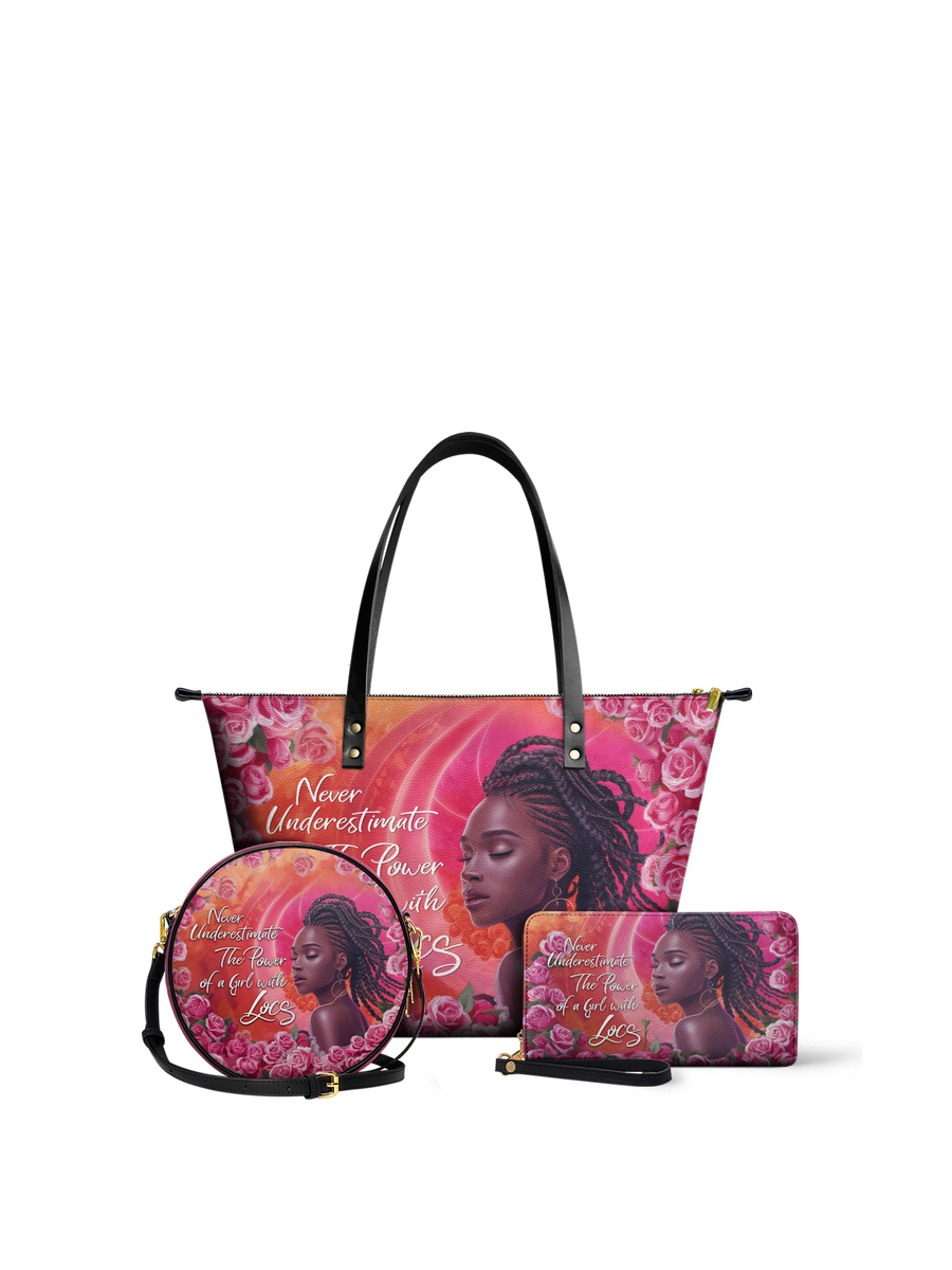 "Loclani" Leather Tote Bag FALL CLEARANCE DEAL
