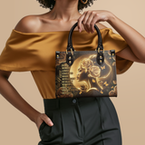 "Lumina" Small Leather Handbag