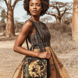 "Lumina" Small Leather Handbag