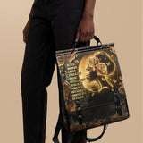 "Lumina" Leather Backpack