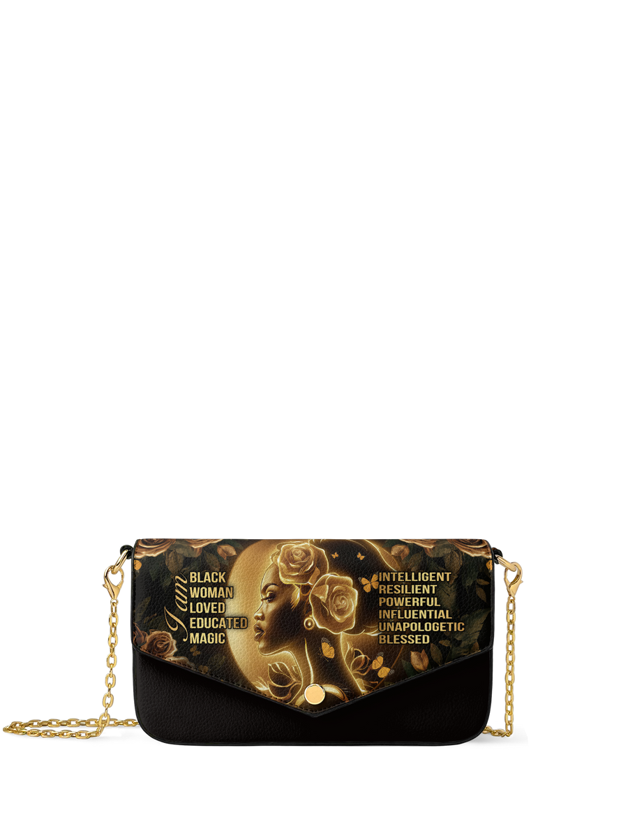 "Lumina" Envelope Chain Crossbody Bag - DD DEAL