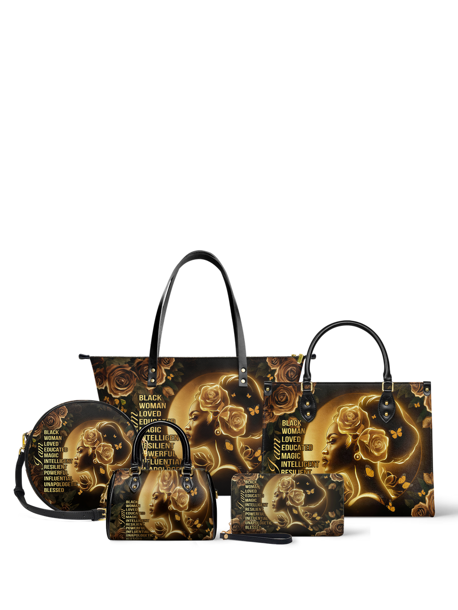 "Lumina" Leather Tote Bag Bundle DD DEAL