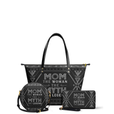 "Mamalore" Leather Tote Bag - BRAVE ONES DEAL