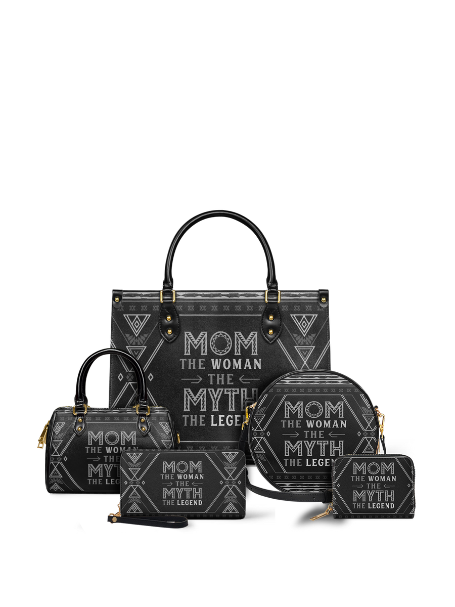 "Mamalore" Leather Handbag Matching Set - DD DEAL