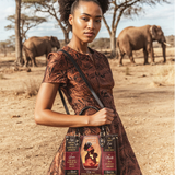 "Mamoya" Small Leather Handbag