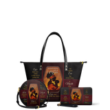 "Mamoya" Leather Tote Bag - BRAVE ONES DEAL