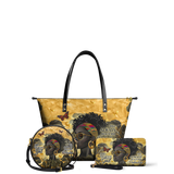 "Njia" Leather Tote Bag BTS DEAL
