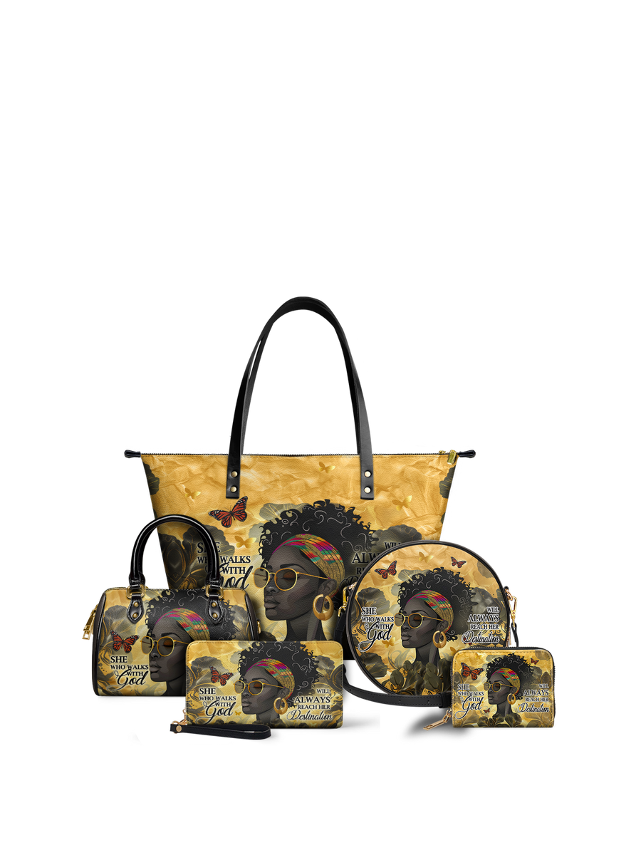 "Njia" Leather Tote Bag - DD DEAL