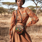 "Solya" Circle Crossbody Bag