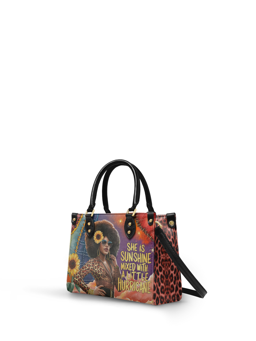 "Huriya" Small Leather Handbag