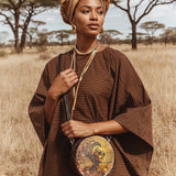 "Godfidence" Circle Crossbody Bag