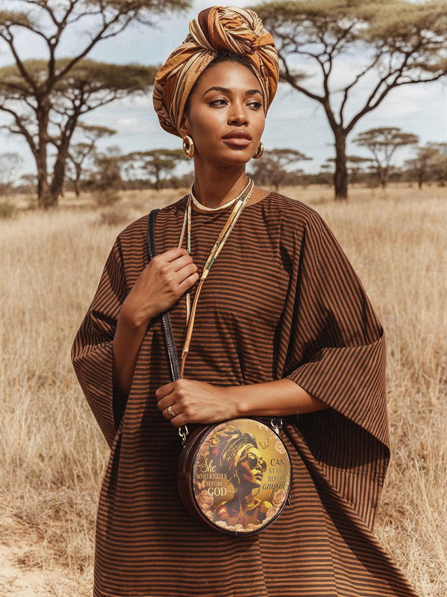 "Godfidence" Circle Crossbody Bag FALL CLEARANCE DEAL