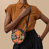 "Thundara" Circle Crossbody Bag