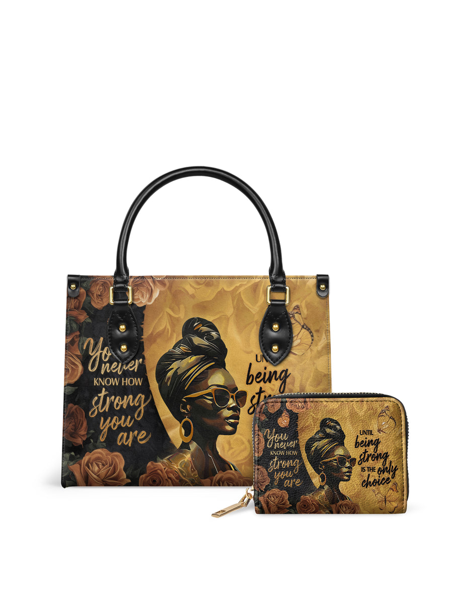 "Siyanda" Small Leather Handbag Matching Set - DD DEAL