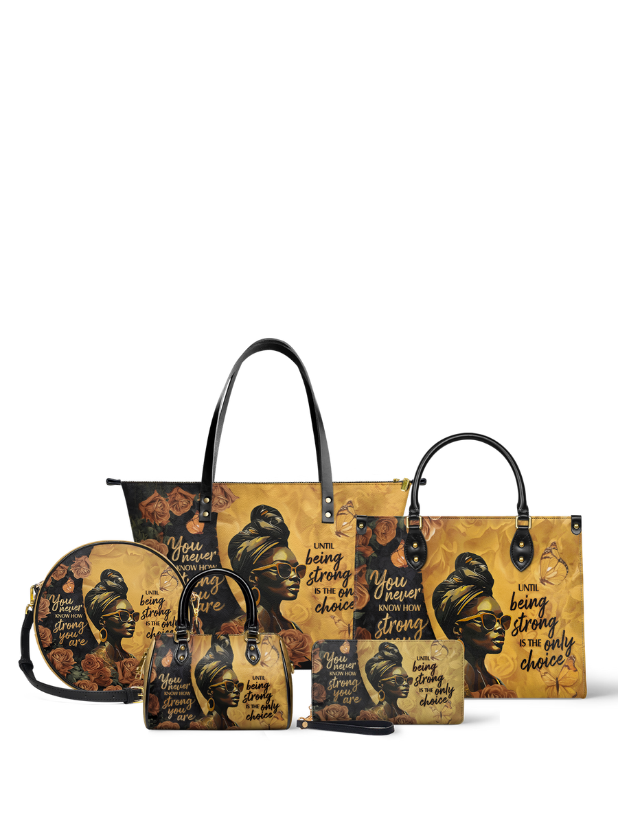 "Siyanda" Leather Tote Bag Bundle DD DEAL