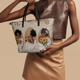 "Solina" Leather Tote Bag