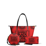 "Tajimom" Leather Tote Bag - BRAVE ONES DEAL