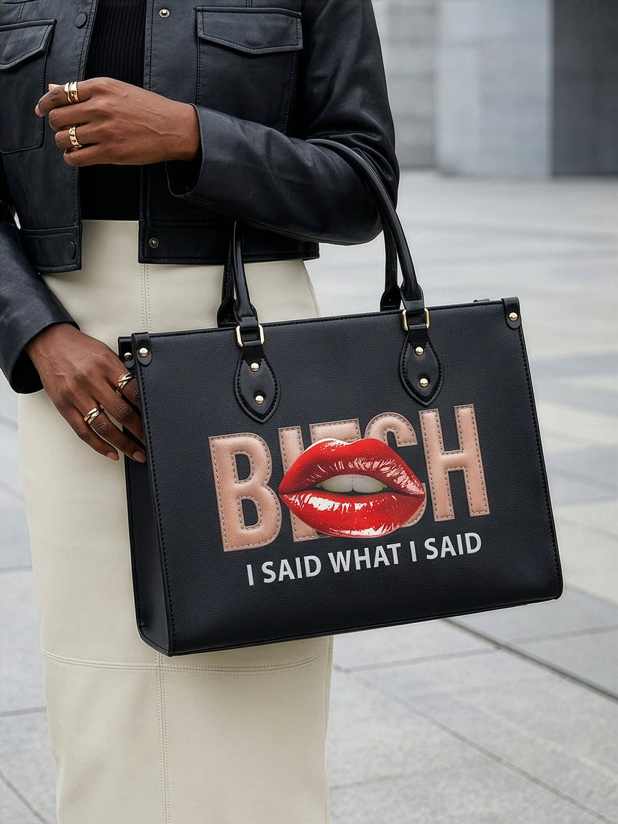 "Teyana" Leather Handbag