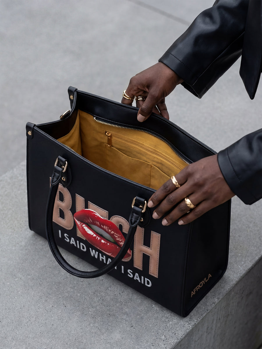 "Teyana" Leather Handbag