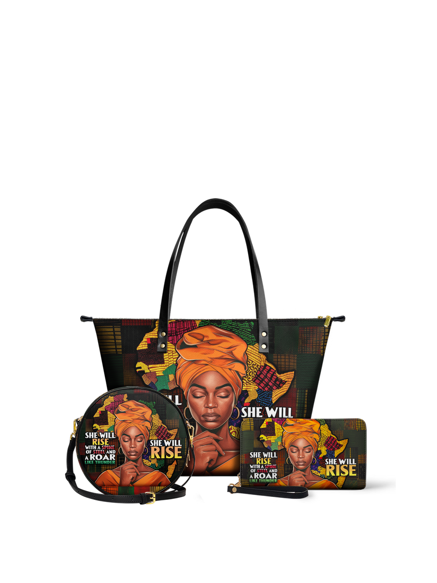 "Thundara" Leather Tote Bag - DD DEAL