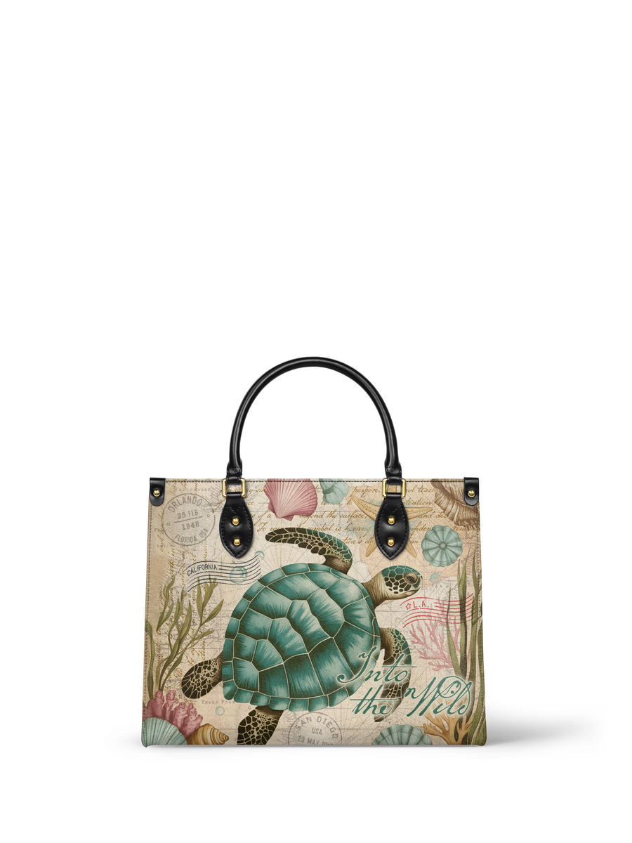"Mbuga" Leather Handbag
